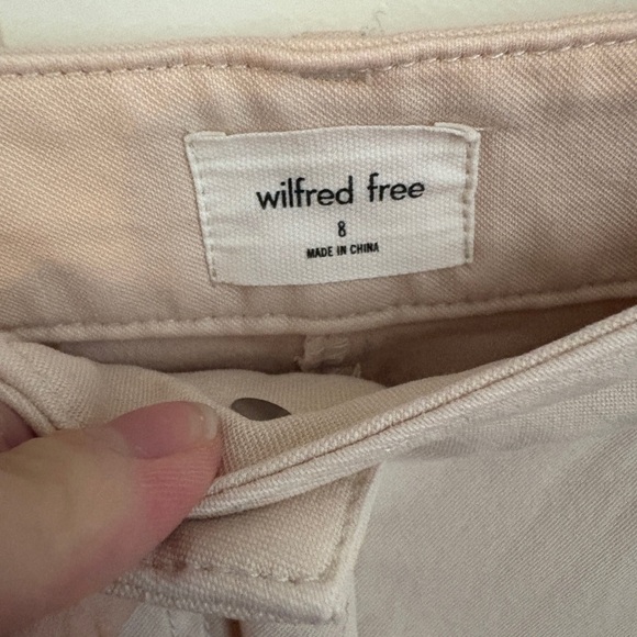 Aritzia Wilfred Free Brennan High Rise Cotton Utility Cargo Pant Women’s size 8 - Picture 3 of 7